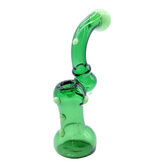 7" GREEN TUBE HP SLYME JOINT MULTI MARBLE ART BUBBLER | HAND PIPE